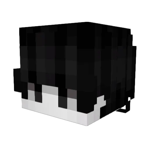 Nceah Minecraft avatar head, 3D render