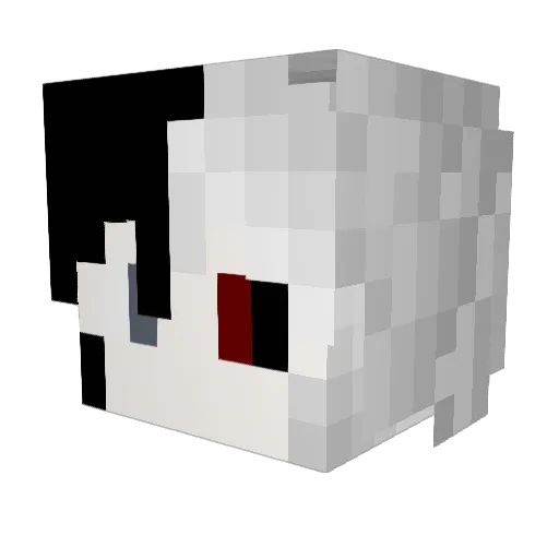 Ne0_Z_12k Minecraft avatar head, 3D render