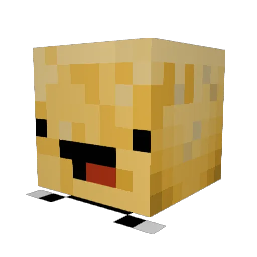 NeMesIs_DuDE Minecraft avatar head, 3D render