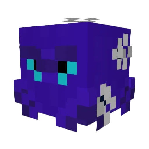NeMo262 Minecraft avatar head, 3D render