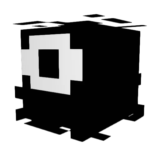 NeMo_NeMo99 Minecraft avatar head, 3D render