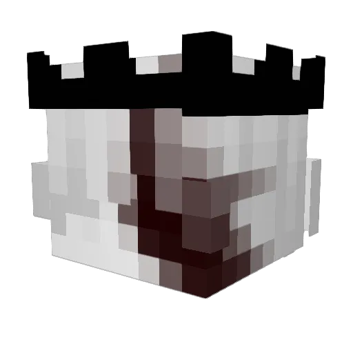NeO2k7 Minecraft avatar head, 3D render