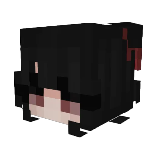 NePendoos Minecraft avatar head, 3D render