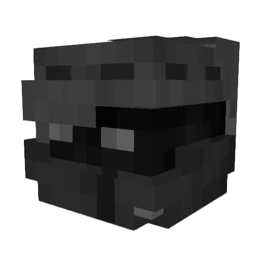 NeTgEaR121 Minecraft avatar head, 3D render