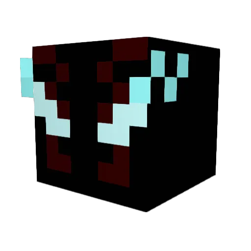 NeXoXeR Minecraft avatar head, 3D render