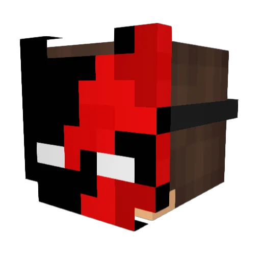 NeachNC Minecraft avatar head, 3D render
