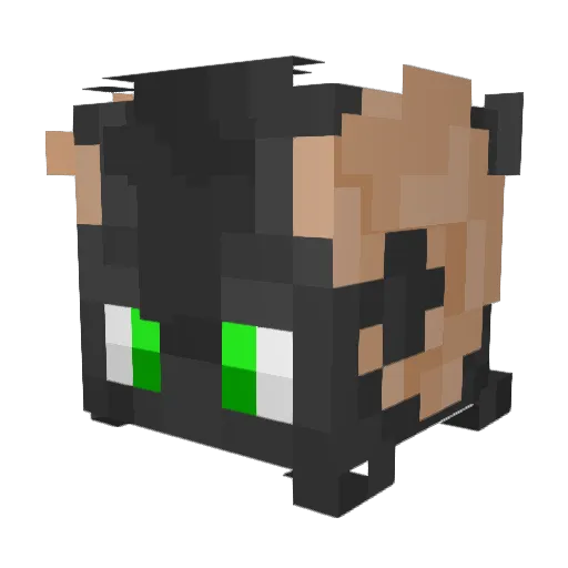 NeadArz Minecraft avatar head, 3D render