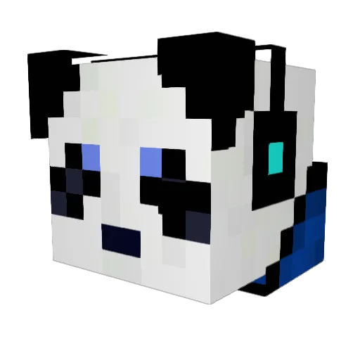 Neal310 Minecraft avatar head, 3D render