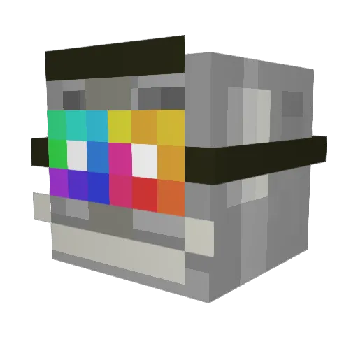 NearbyActor6468 Minecraft avatar head, 3D render