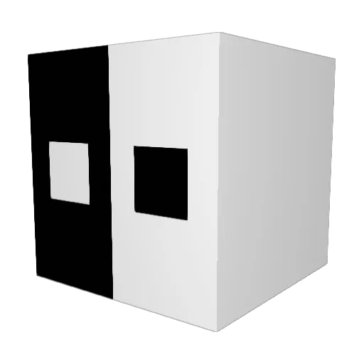 Nearzy2105 Minecraft avatar head, 3D render