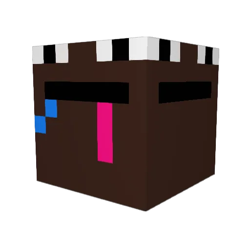 Neastay Minecraft avatar head, 3D render