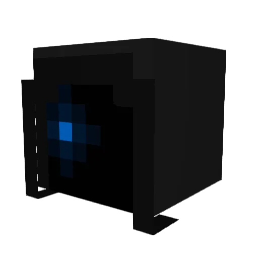 NebelTW Minecraft avatar head, 3D render