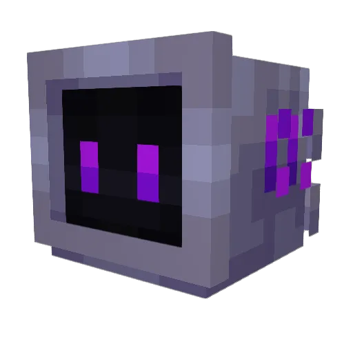 NebulaRaven_ Minecraft avatar head, 3D render
