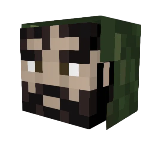 Nebula_Gamerr123 Minecraft avatar head, 3D render