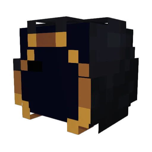 Nebulaaaa_ Minecraft avatar head, 3D render