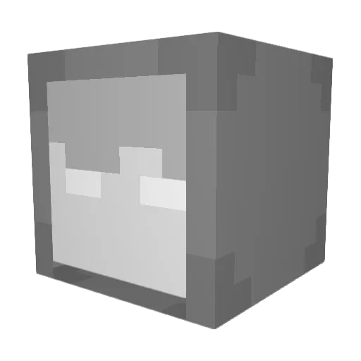 Necro718 Minecraft avatar head, 3D render