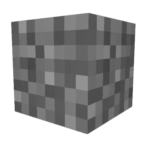 Necromantor Minecraft avatar head, 3D render