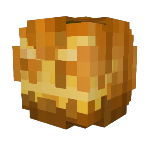 Necrovibes Minecraft avatar head, 3D render