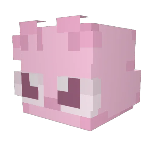 NecrozYT Minecraft avatar head, 3D render