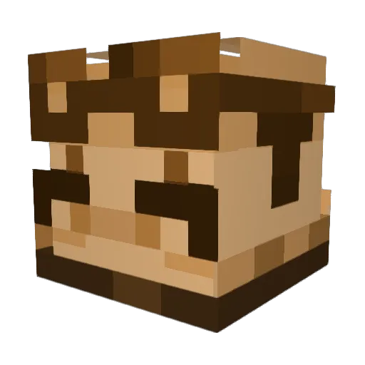 NectarHTF Minecraft avatar head, 3D render