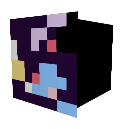 Nedlellol Minecraft avatar head, 3D render