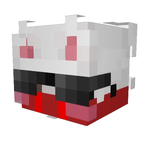 Nedonik228 Minecraft avatar head, 3D render