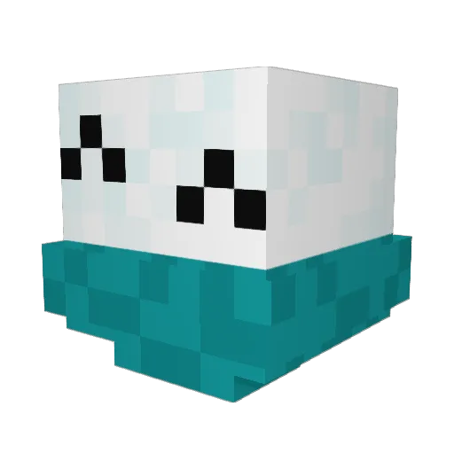 Nedraw_MC Minecraft avatar head, 3D render