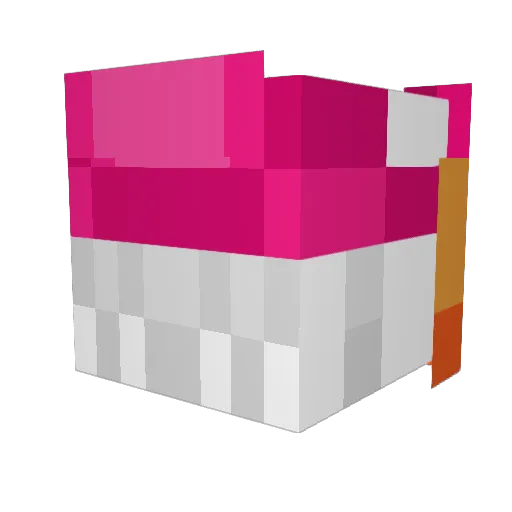NeedMoreAccounts Minecraft avatar head, 3D render