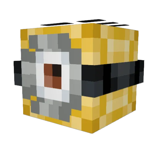 NeedTacos Minecraft avatar head, 3D render