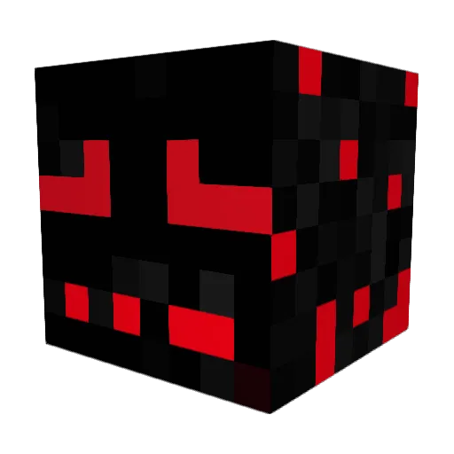 NeedaDingus Minecraft avatar head, 3D render