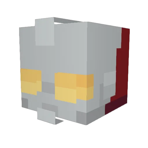 NeedaShower Minecraft avatar head, 3D render