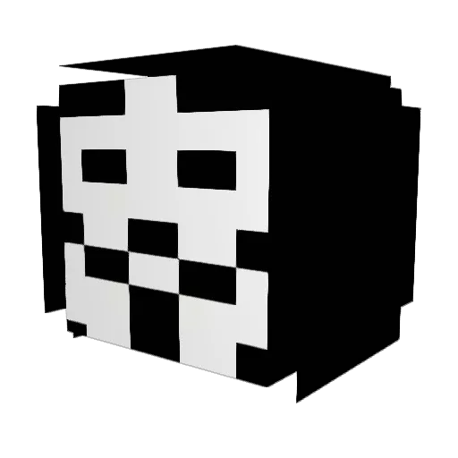 NeedyGoat37 Minecraft avatar head, 3D render