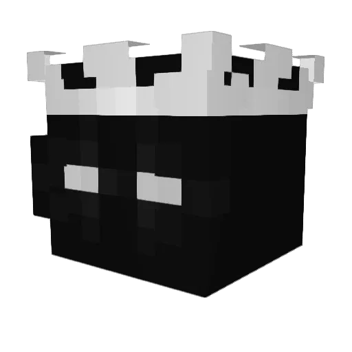 Neemifel Minecraft avatar head, 3D render