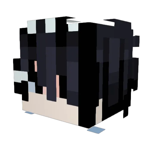 Neexdl4 Minecraft avatar head, 3D render