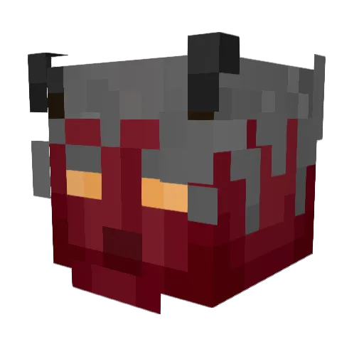 NefariousNerd82 Minecraft avatar head, 3D render