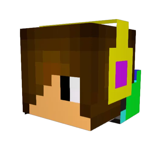 Nefist_mc Minecraft avatar head, 3D render