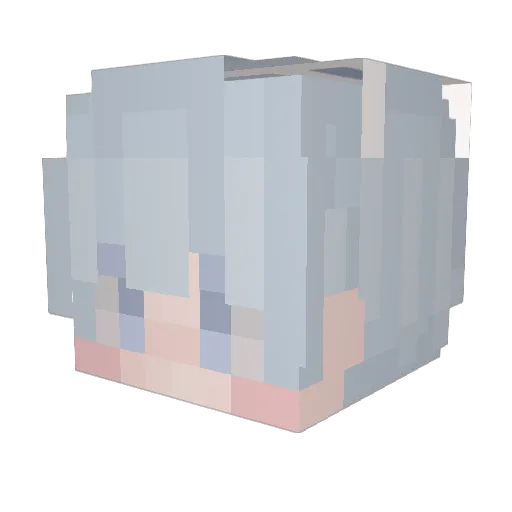 Negelma31 Minecraft avatar head, 3D render