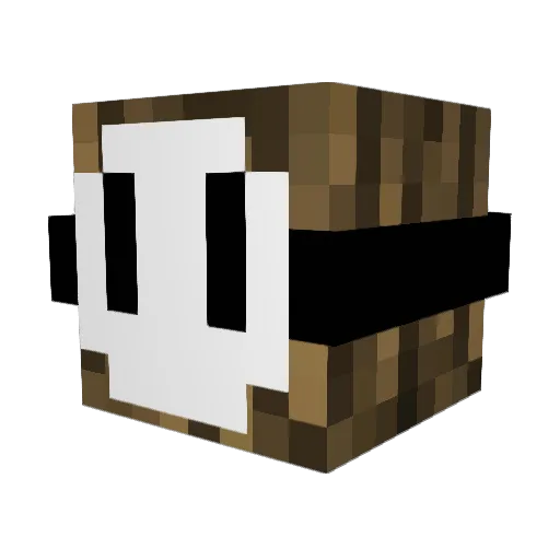 NegrasoTalegero Minecraft avatar head, 3D render