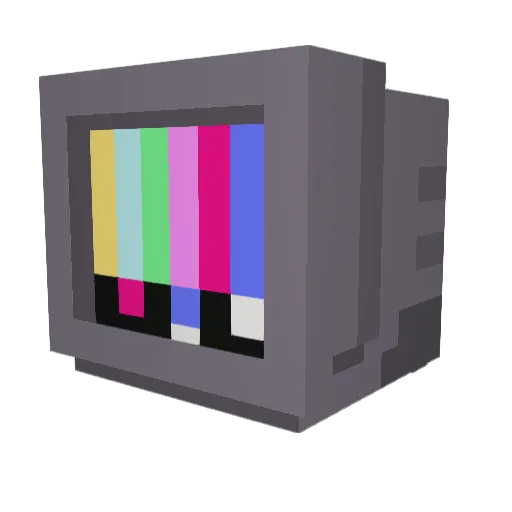 Negrodise Minecraft avatar head, 3D render