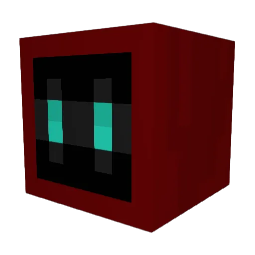 Neheele Minecraft avatar head, 3D render