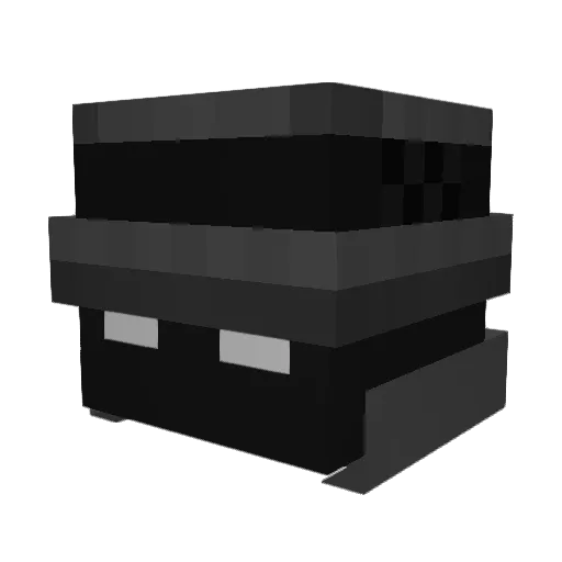 NehirAydioz Minecraft avatar head, 3D render