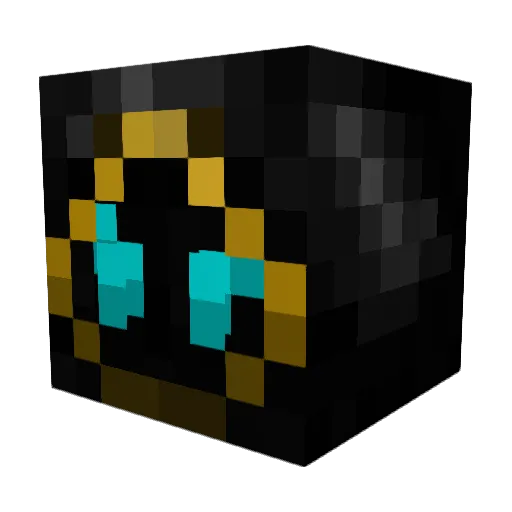 NeilGCT Minecraft avatar head, 3D render