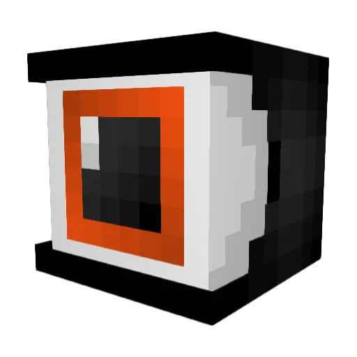 Neklim Minecraft avatar head, 3D render