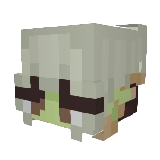 NekoArk Minecraft avatar head, 3D render