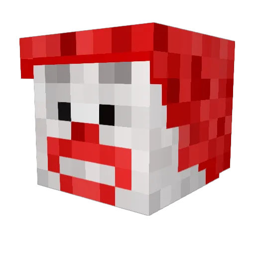 NekoKuma_ Minecraft avatar head, 3D render