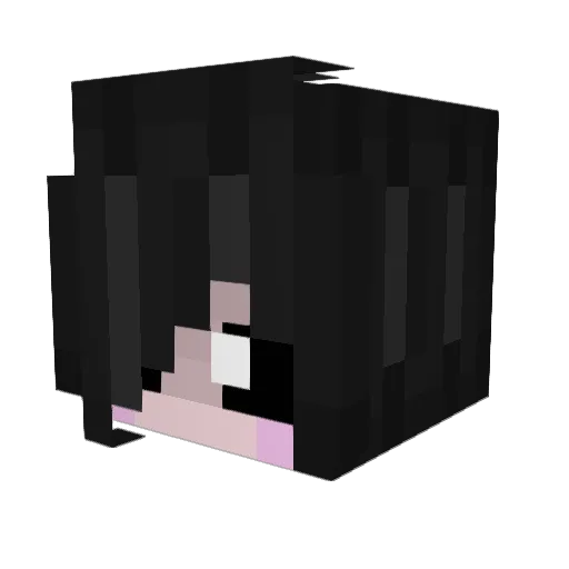 NekoLogia Minecraft avatar head, 3D render