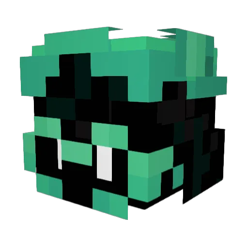 Neko_Guru Minecraft avatar head, 3D render