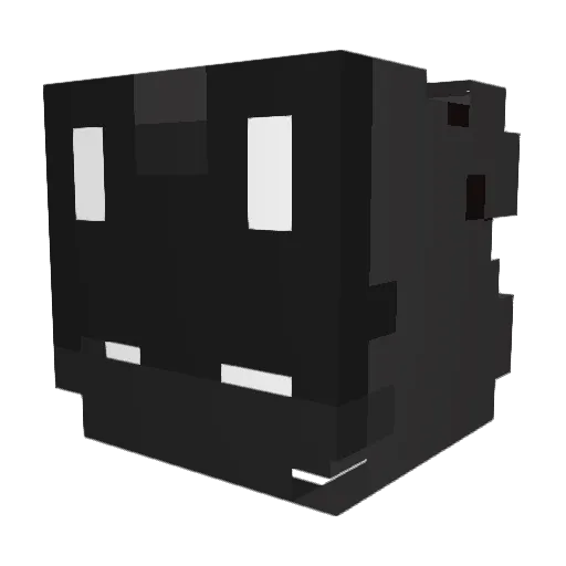 Neko_of_Devil Minecraft avatar head, 3D render