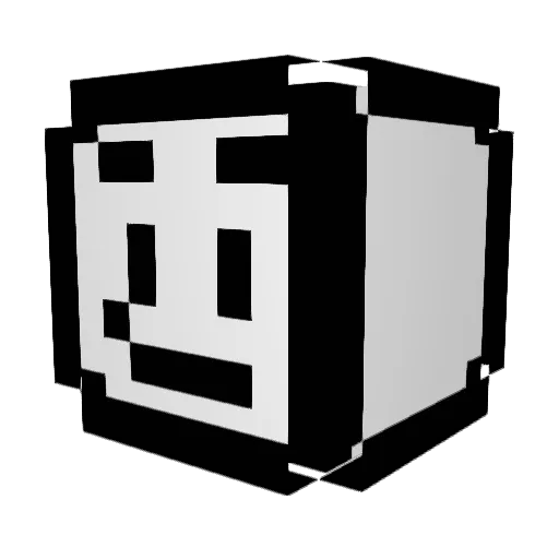 Nekoma7 Minecraft avatar head, 3D render