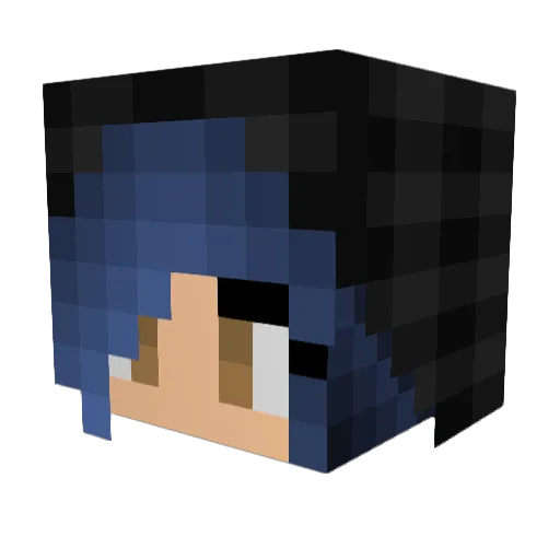 Nelaaa6399 Minecraft avatar head, 3D render